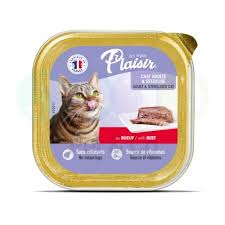 plaisir cat food